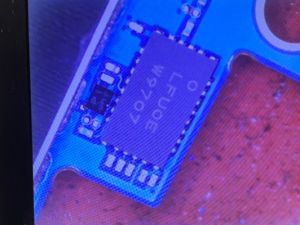 LF LFUOE W9707 IC công suất Samsung A50